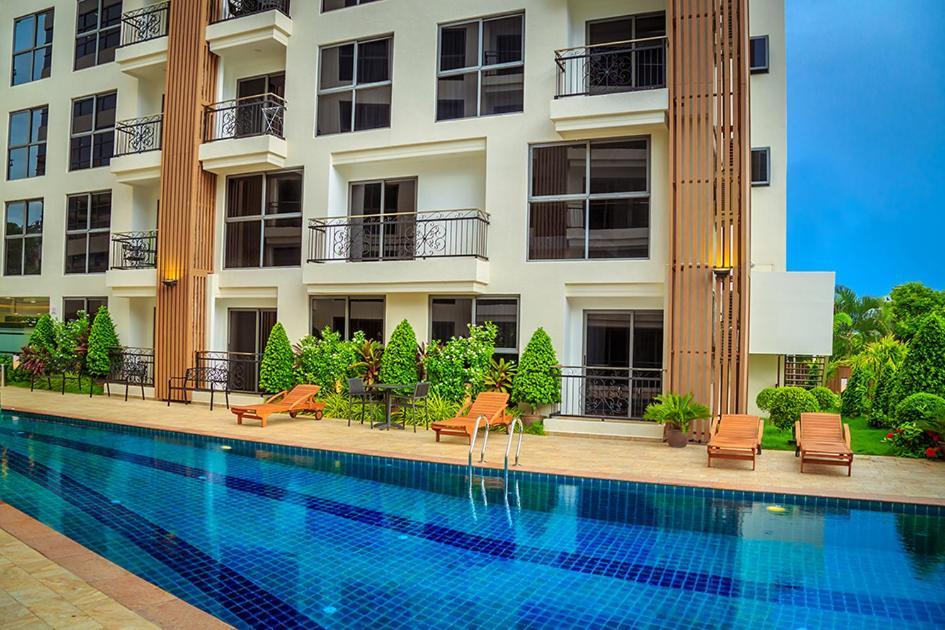 City Garden Pratumnak Condominium In Cosy Beach Bang Lamung Exterior foto