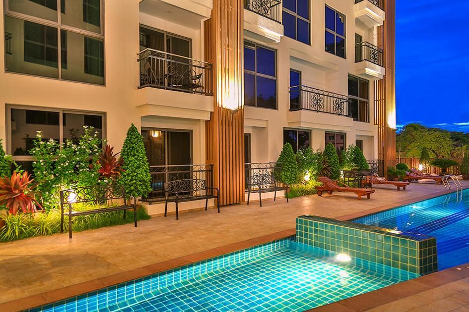 City Garden Pratumnak Condominium In Cosy Beach Bang Lamung Exterior foto